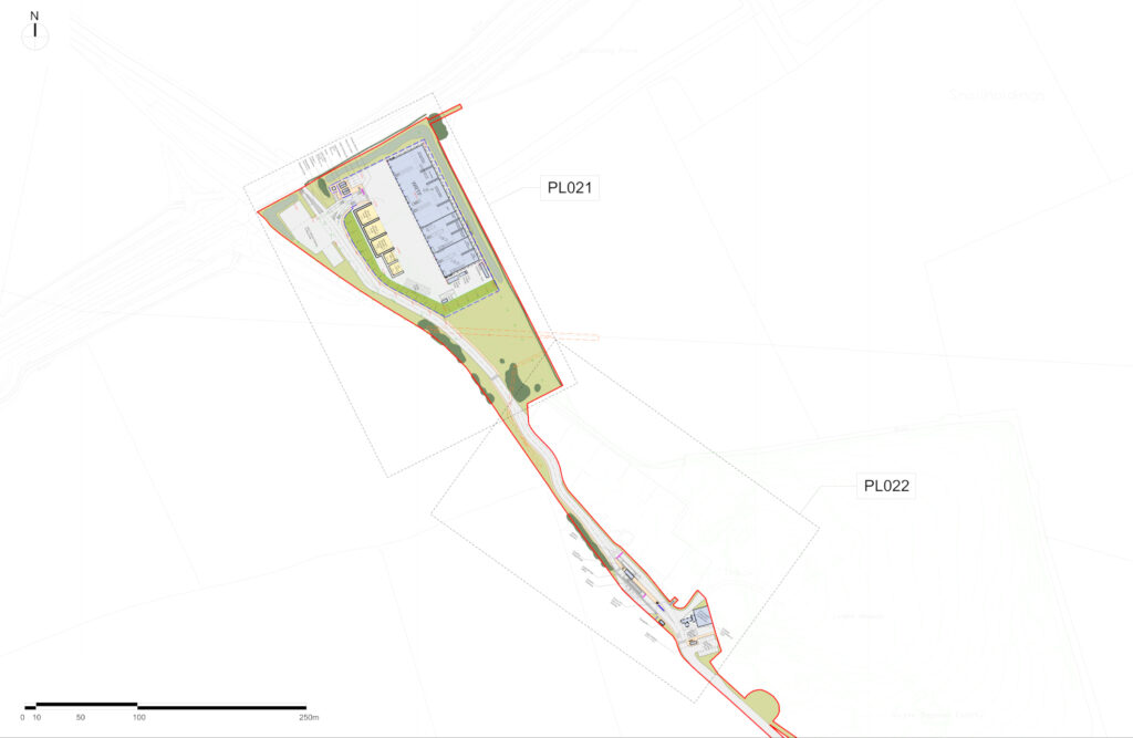 Proposed site layout